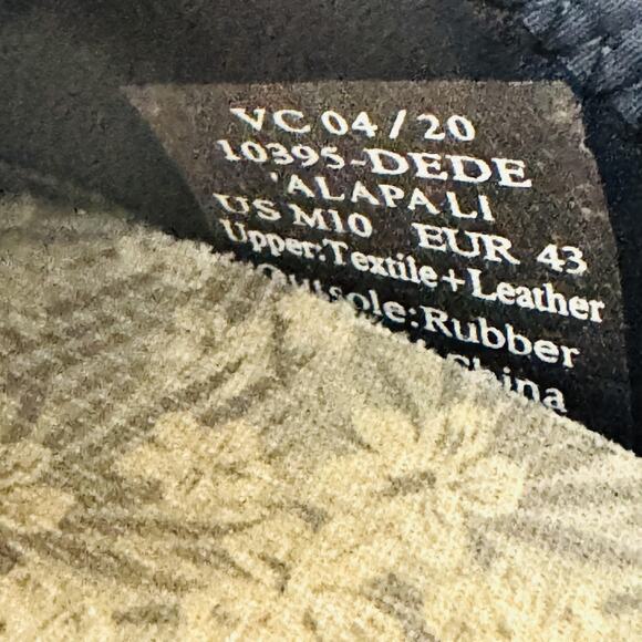 OluKai Shoes Mens 10 Blue Alapa Li Knit Mesh Slip On Athletic Sneakers Low Top - Picture 12 of 13